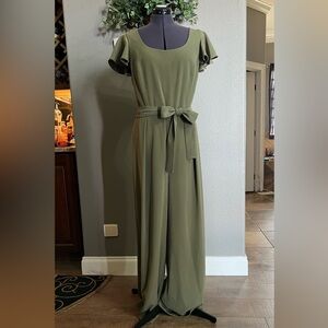 Antonio Melani Olive Green Jumpsuit